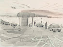 Waiting for the Ferry